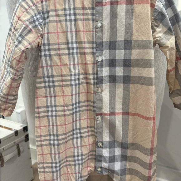 Burberry Plaid Baby Onesie - Picture 2 of 6